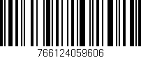 Código de barras (EAN, GTIN, SKU, ISBN): '766124059606'