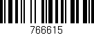 Código de barras (EAN, GTIN, SKU, ISBN): '766615'