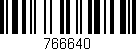 Código de barras (EAN, GTIN, SKU, ISBN): '766640'