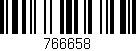 Código de barras (EAN, GTIN, SKU, ISBN): '766658'