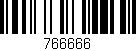 Código de barras (EAN, GTIN, SKU, ISBN): '766666'