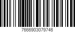 Código de barras (EAN, GTIN, SKU, ISBN): '7666903079746'