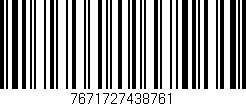 Código de barras (EAN, GTIN, SKU, ISBN): '7671727438761'