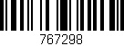 Código de barras (EAN, GTIN, SKU, ISBN): '767298'