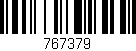 Código de barras (EAN, GTIN, SKU, ISBN): '767379'
