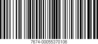 Código de barras (EAN, GTIN, SKU, ISBN): '7674-00055370106'