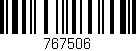 Código de barras (EAN, GTIN, SKU, ISBN): '767506'