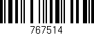 Código de barras (EAN, GTIN, SKU, ISBN): '767514'
