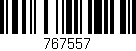 Código de barras (EAN, GTIN, SKU, ISBN): '767557'