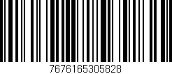 Código de barras (EAN, GTIN, SKU, ISBN): '7676165305828'