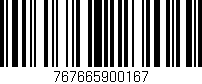 Código de barras (EAN, GTIN, SKU, ISBN): '767665900167'