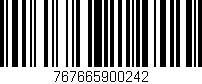 Código de barras (EAN, GTIN, SKU, ISBN): '767665900242'