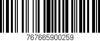 Código de barras (EAN, GTIN, SKU, ISBN): '767665900259'