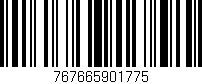 Código de barras (EAN, GTIN, SKU, ISBN): '767665901775'