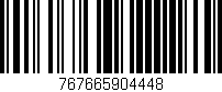 Código de barras (EAN, GTIN, SKU, ISBN): '767665904448'