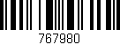 Código de barras (EAN, GTIN, SKU, ISBN): '767980'