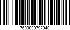 Código de barras (EAN, GTIN, SKU, ISBN): '7680893797848'
