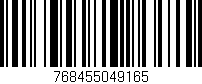Código de barras (EAN, GTIN, SKU, ISBN): '768455049165'
