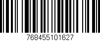 Código de barras (EAN, GTIN, SKU, ISBN): '768455101627'