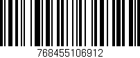 Código de barras (EAN, GTIN, SKU, ISBN): '768455106912'