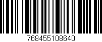 Código de barras (EAN, GTIN, SKU, ISBN): '768455108640'