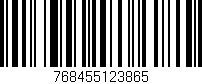 Código de barras (EAN, GTIN, SKU, ISBN): '768455123865'