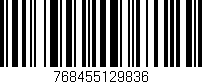 Código de barras (EAN, GTIN, SKU, ISBN): '768455129836'