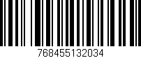 Código de barras (EAN, GTIN, SKU, ISBN): '768455132034'