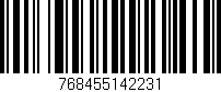 Código de barras (EAN, GTIN, SKU, ISBN): '768455142231'