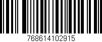 Código de barras (EAN, GTIN, SKU, ISBN): '768614102915'
