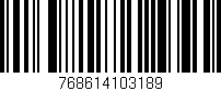 Código de barras (EAN, GTIN, SKU, ISBN): '768614103189'