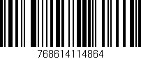 Código de barras (EAN, GTIN, SKU, ISBN): '768614114864'