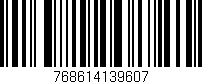 Código de barras (EAN, GTIN, SKU, ISBN): '768614139607'