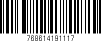 Código de barras (EAN, GTIN, SKU, ISBN): '768614191117'