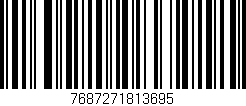 Código de barras (EAN, GTIN, SKU, ISBN): '7687271813695'