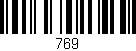 Código de barras (EAN, GTIN, SKU, ISBN): '769'