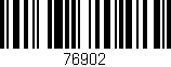 Código de barras (EAN, GTIN, SKU, ISBN): '76902'