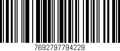 Código de barras (EAN, GTIN, SKU, ISBN): '7692797794229'