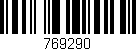 Código de barras (EAN, GTIN, SKU, ISBN): '769290'