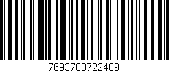 Código de barras (EAN, GTIN, SKU, ISBN): '7693708722409'