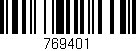 Código de barras (EAN, GTIN, SKU, ISBN): '769401'