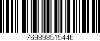 Código de barras (EAN, GTIN, SKU, ISBN): '769898515446'