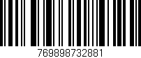 Código de barras (EAN, GTIN, SKU, ISBN): '769898732881'