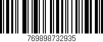 Código de barras (EAN, GTIN, SKU, ISBN): '769898732935'