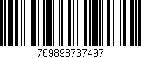 Código de barras (EAN, GTIN, SKU, ISBN): '769898737497'