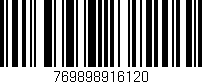 Código de barras (EAN, GTIN, SKU, ISBN): '769898916120'