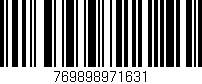 Código de barras (EAN, GTIN, SKU, ISBN): '769898971631'