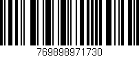 Código de barras (EAN, GTIN, SKU, ISBN): '769898971730'