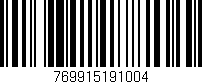 Código de barras (EAN, GTIN, SKU, ISBN): '769915191004'