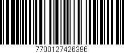 Código de barras (EAN, GTIN, SKU, ISBN): '7700127426396'